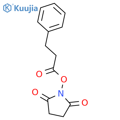 Hydrocinnamic Acid N-Hydroxysuccinimide Ester structure