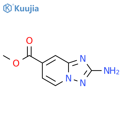 Methyl 2-amino-[1,2,4]triazolo[1,5-a]pyridine-7-carboxylate structure