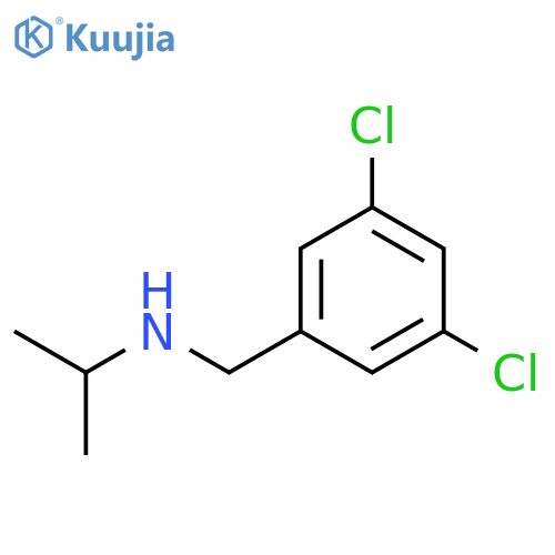 (3,5-dichlorophenyl)methyl(propan-2-yl)amine structure