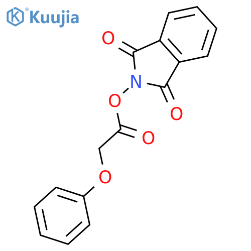 1H-Isoindole-1,3(2H)-dione, 2-[(phenoxyacetyl)oxy]- structure