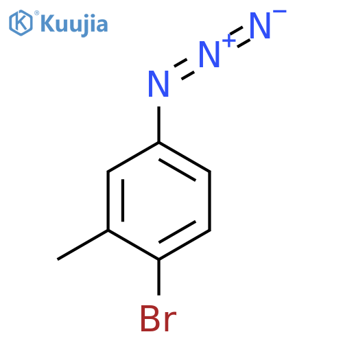 4-Azido-1-bromo-2-methylbenzene structure