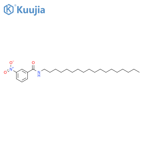 m-Nitro-N-octadecylbenzamide structure