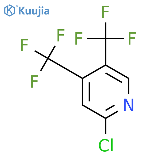 2-Chloro-4,5-bis(trifluoromethyl)pyridine [2,4,5-CBiTF] structure