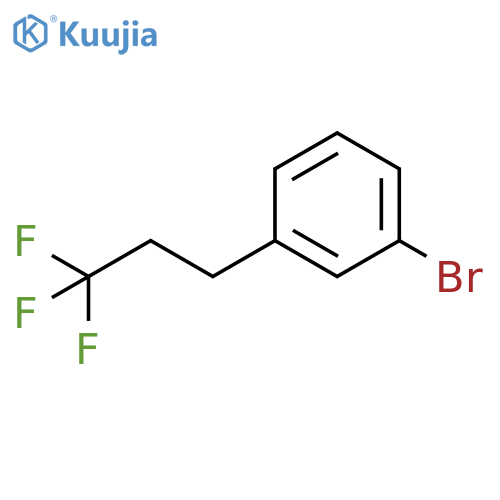 1-Bromo-3-(3,3,3-trifluoropropyl)benzene structure