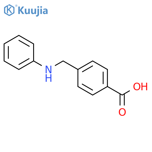 4-(anilinomethyl)benzoic Acid structure