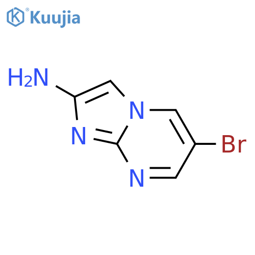 6-bromoimidazo[1,2-a]pyrimidin-2-amine structure