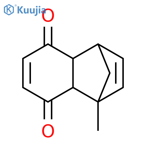 1,4-Methanonaphthalene-5,8-dione, 1,4,4a,8a-tetrahydro-1-methyl- structure