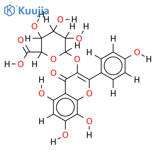 herbacetin 3-O-glucuronide structure