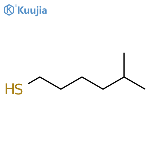 5-methylhexane-1-thiol structure