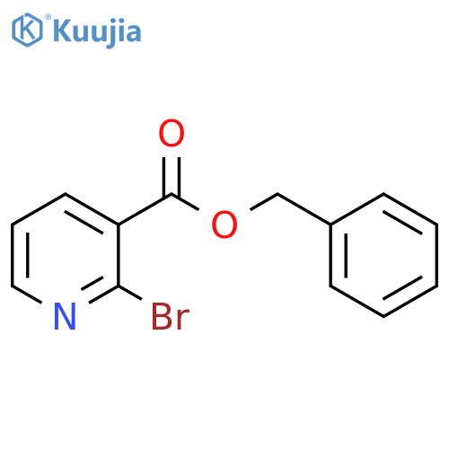 Benzyl 2-bromonicotinate structure