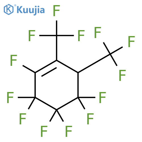 Cyclohexene, 2,3,3,4,4,5,5-heptafluoro-1,6-bis(trifluoromethyl)- structure