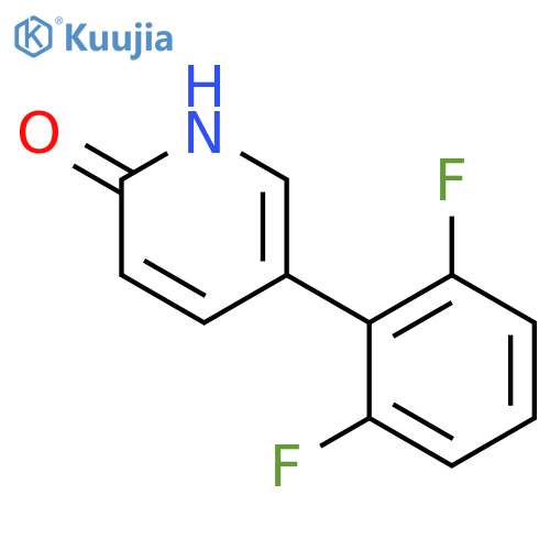 5-(2,6-difluorophenyl)-1H-pyridin-2-one structure