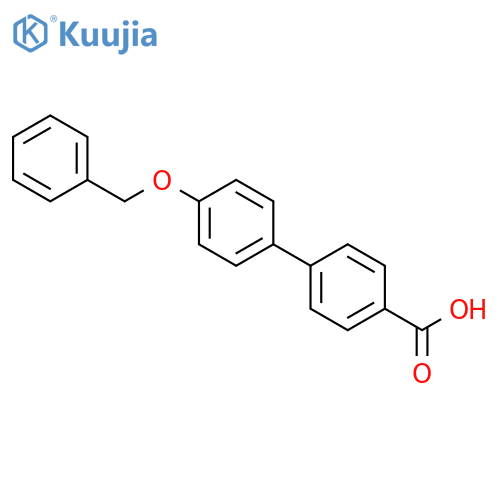 4-(4-Benzyloxyphenyl)benzoic Acid structure