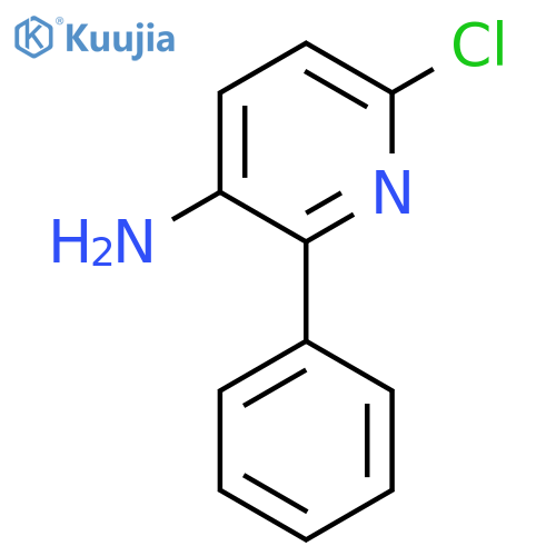 6-Chloro-2-phenylpyridin-3-amine structure