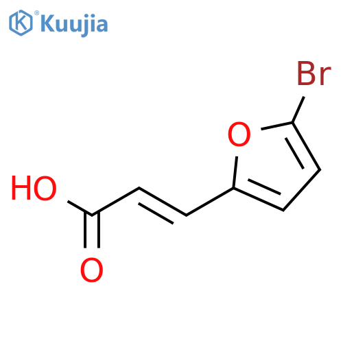 (2E)-3-(5-Bromofuran-2-yl)prop-2-enoic Acid structure