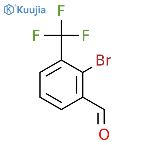 2-Bromo-3-(trifluoromethyl)benzaldehyde structure