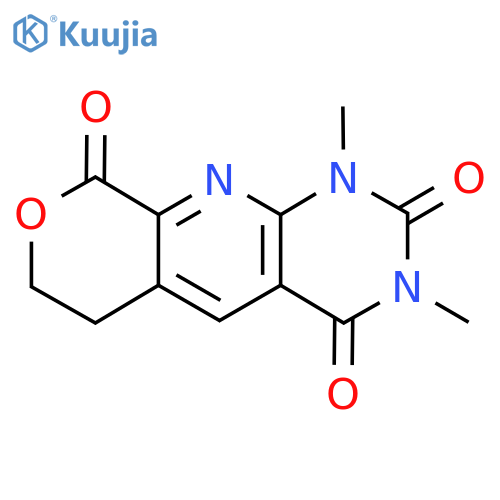 4,6-Dimethyl-13-oxa-2,4,6-triazatricyclo8.4.0.0,3,8tetradeca-1(10),2,8-triene-5,7,14-trione structure