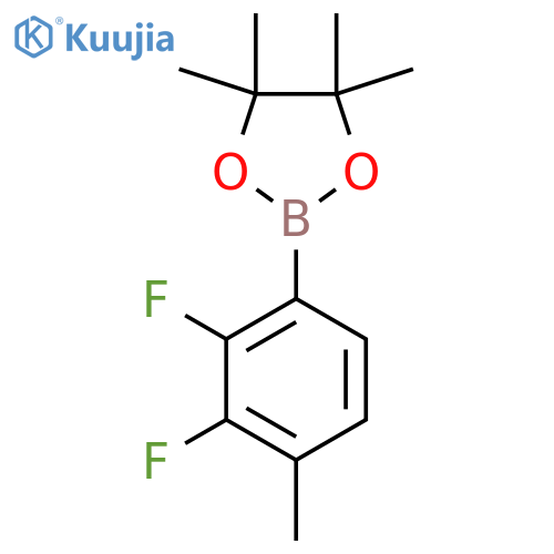 2,3-Difluoro-4-methylphenylboronic acid pinacol ester structure