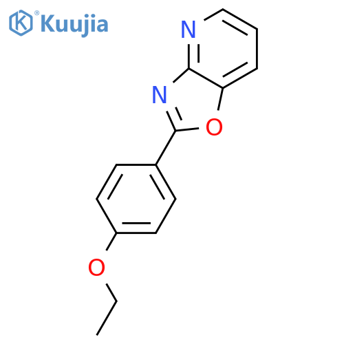Oxazolo[4,5-b]pyridine, 2-(4-ethoxyphenyl)- structure