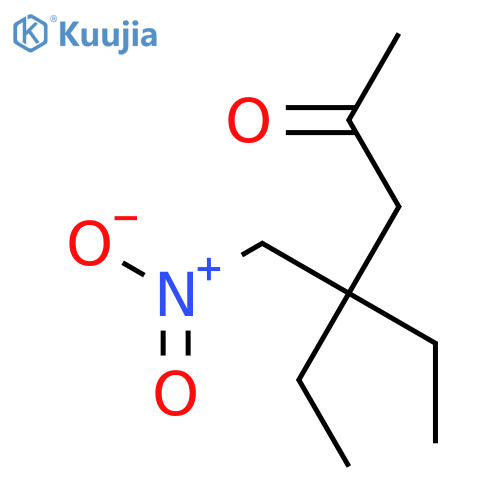 4-ethyl-4-(nitromethyl)hexan-2-one structure