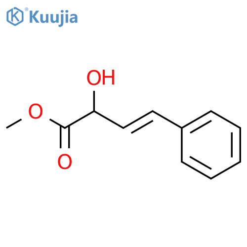 methyl 2-hydroxy-4-phenylbut-3-enoate structure