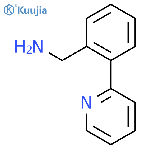 2-(pyridin-2-yl)phenylmethanamine structure