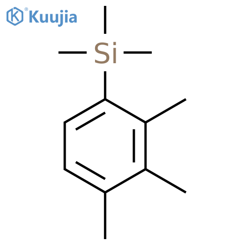 trimethyl-(2,3,4-trimethylphenyl)silane structure