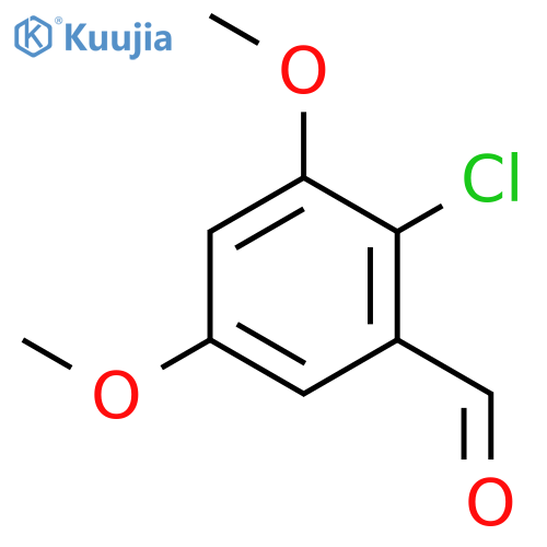 2-Chloro-3,5-dimethoxybenzaldehyde structure