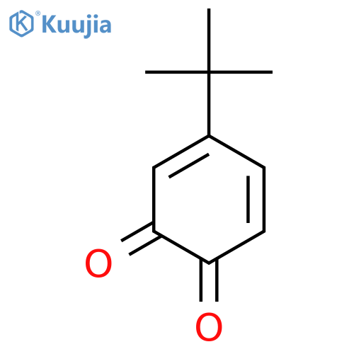 3,5-Cyclohexadiene-1,2-dione,4-(1,1-dimethylethyl)- structure