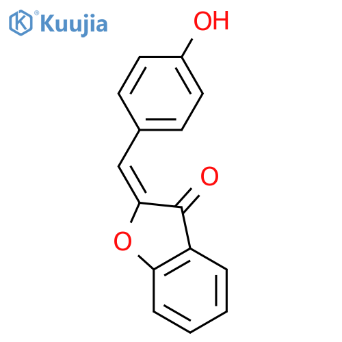 3(2H)-Benzofuranone, 2-[(4-hydroxyphenyl)methylene]-, (2Z)- structure