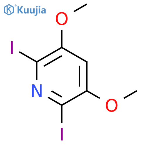 2,6-Diiodo-3,5-dimethoxypyridine structure