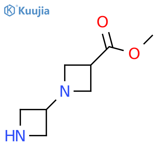 Methyl [1,3'-biazetidine]-3-carboxylate structure