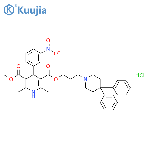 (+/-)-NIGULDIPINE HYDROCHLORIDE structure