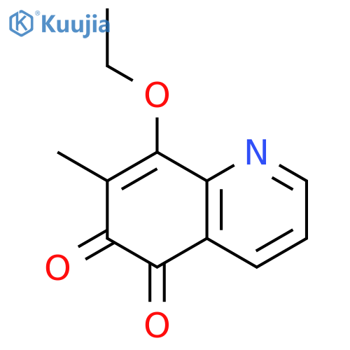 5,6-Quinolinedione,8-ethoxy-7-methyl- structure