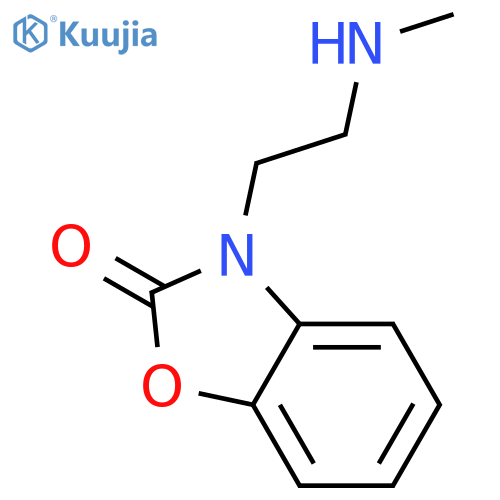 3-2-(methylamino)ethyl-2,3-dihydro-1,3-benzoxazol-2-one structure