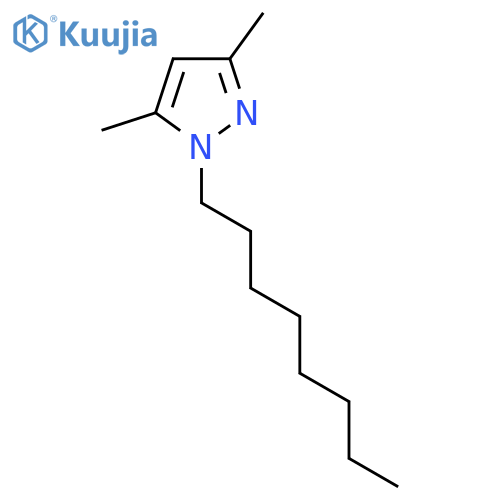 3,5-Dimethyl-1-octyl-1H-pyrazole structure