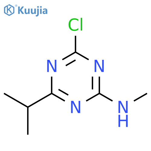 4-Chloro-N-methyl-6-propan-2-yl-1,3,5-triazin-2-amine structure