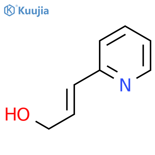 3-(pyridin-2-yl)prop-2-en-1-ol structure
