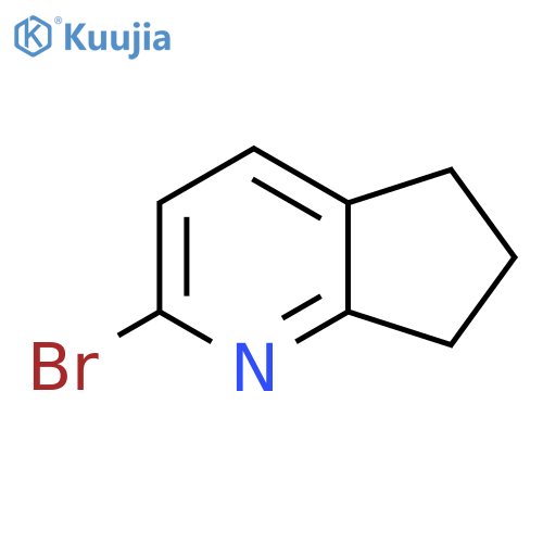 2-Bromo-6,7-dihydro-5H-cyclopentabpyridine structure