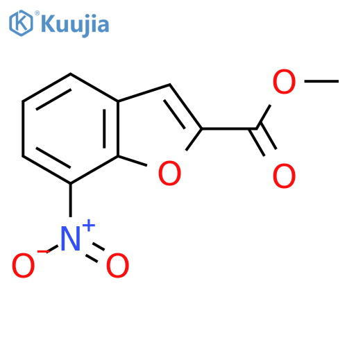 Methyl 7-nitrobenzofuran-2-carboxylate structure