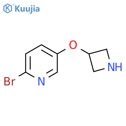 5-(azetidin-3-yloxy)-2-bromo-pyridine structure