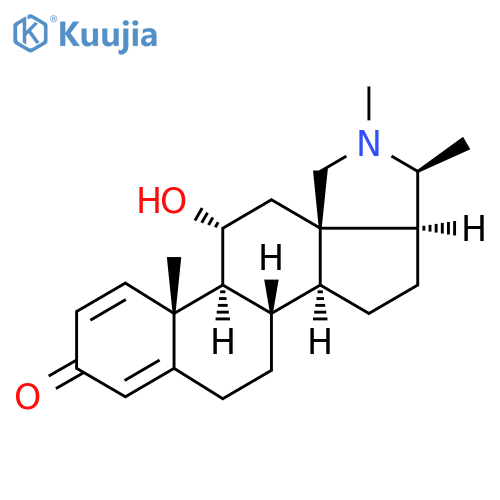 Cona-1,4-dienin-3-one,11-hydroxy-, (11a)-(9CI) structure