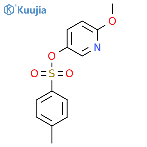 6-Methoxypyridin-3-yl 4-methylbenzene-1-sulfonate structure