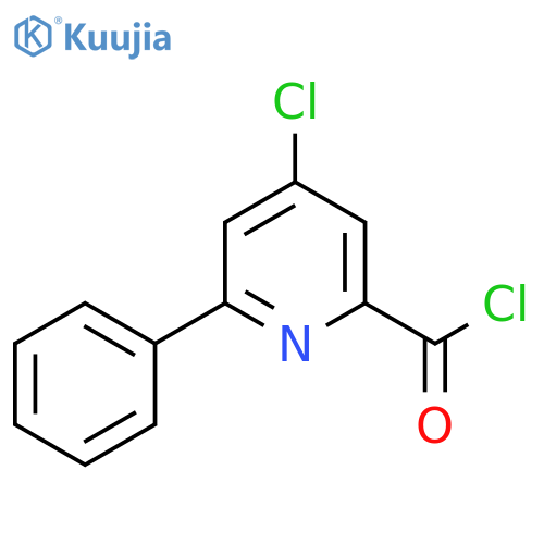 4-Chloro-6-phenylpicolinoyl chloride structure