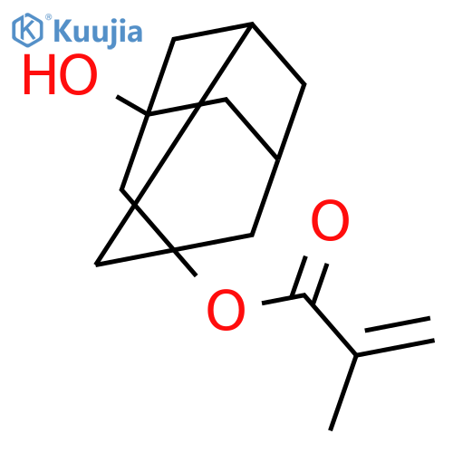 3-Hydroxy-1-adamantyl Methacrylate structure