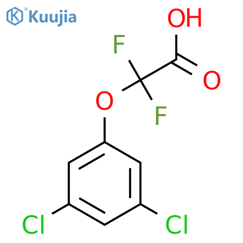 2-(3,5-Dichlorophenoxy)-2,2-difluoroacetic acid structure