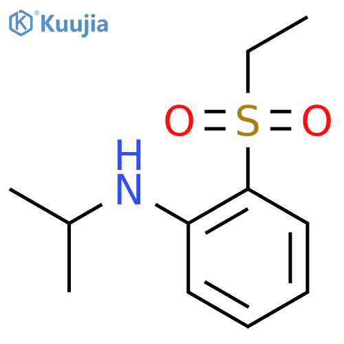 2-(ethanesulfonyl)-N-(propan-2-yl)aniline structure