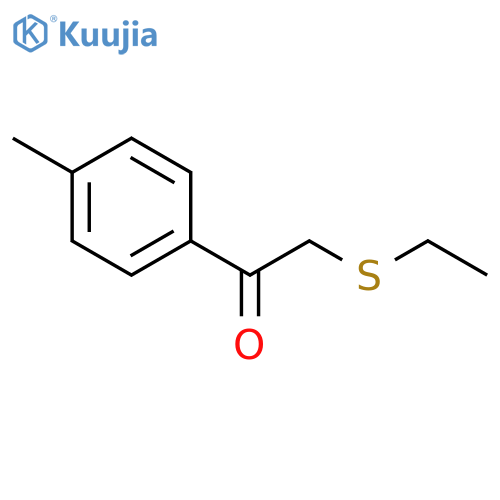 Ethanone, 2-(ethylthio)-1-(4-methylphenyl)- structure
