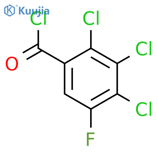 2,3,4-Trichloro-5-fluorobenzoic Chloride structure