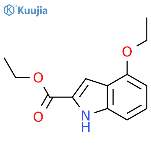 ethyl 4-ethoxy-1H-indole-2-carboxylate structure
